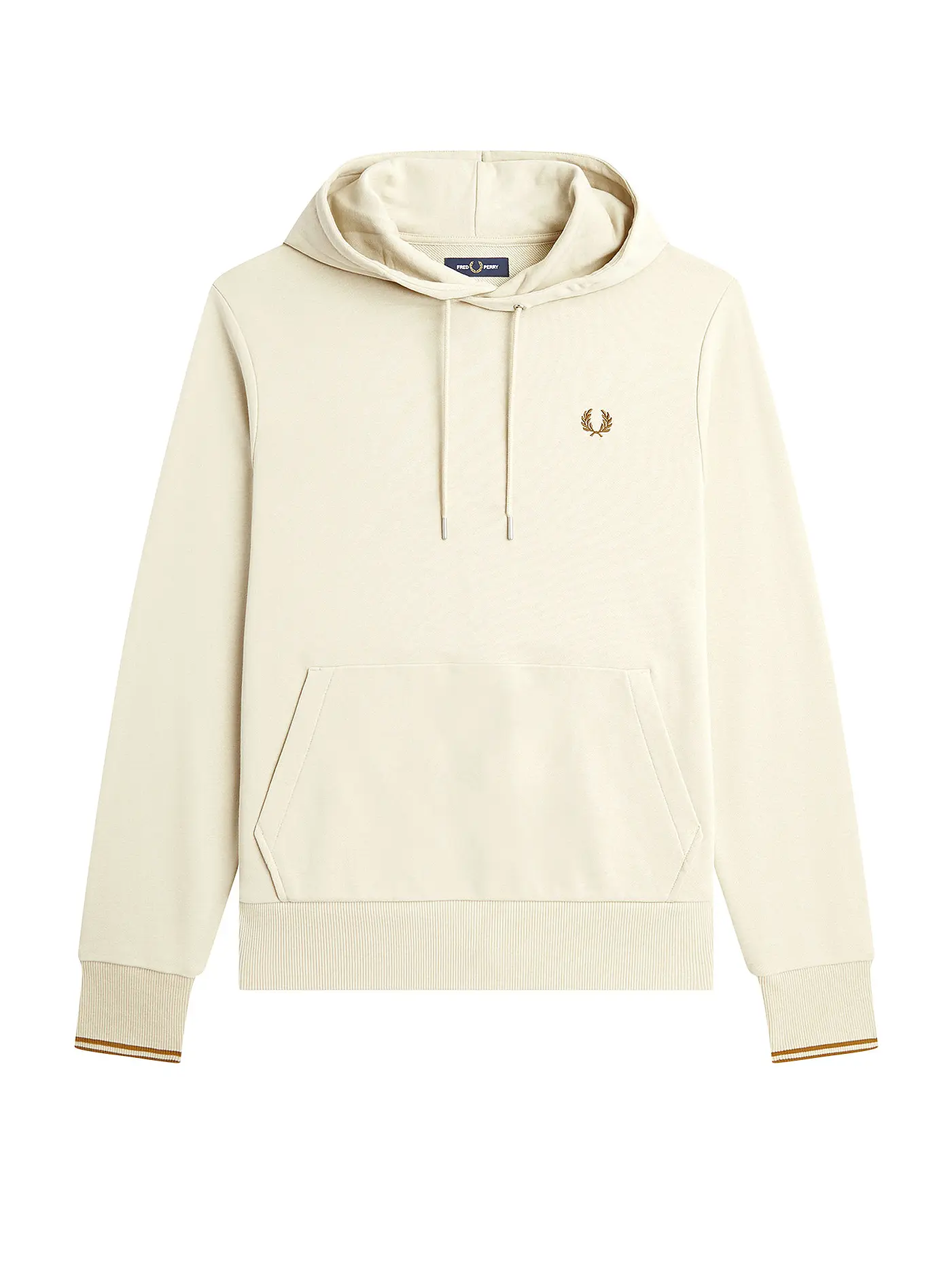 FRED PERRY | Kapuzenpullover - Hoodie | creme